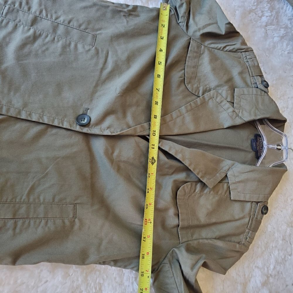Pendleton Button Close Utility Jacket Cotton Ligh… - image 7